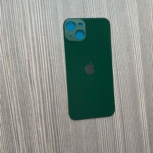 iPhone 13 Replacement BIG HOLE  Green Back Glass